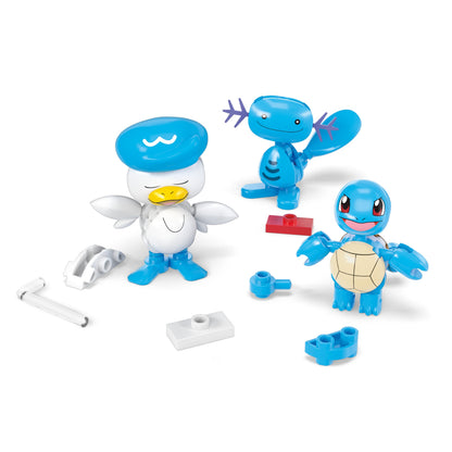 Pokemon Vatten Typ Tränar Team MEGA Construx