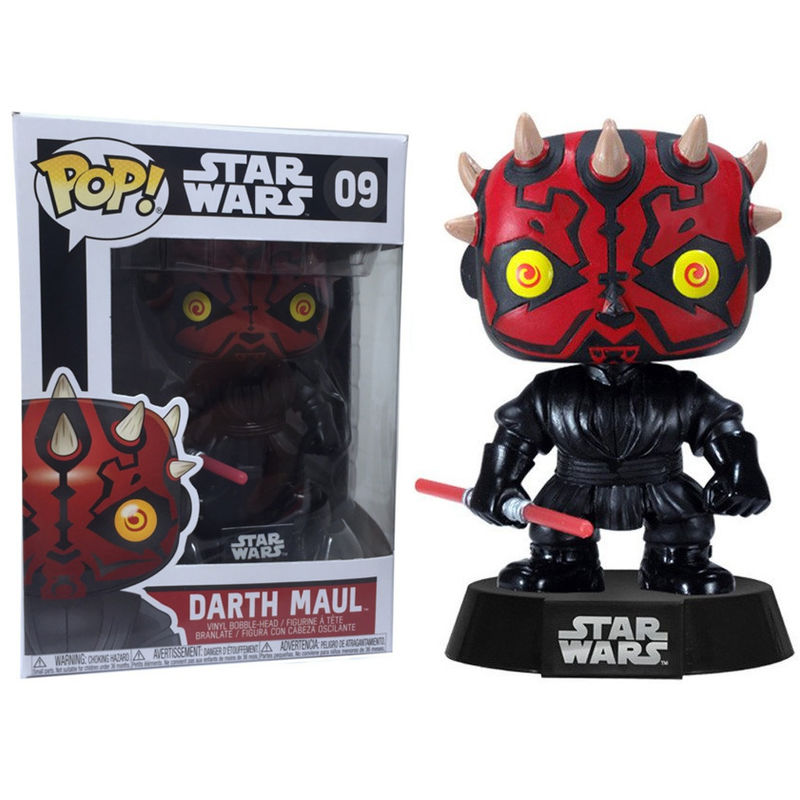 Size aprox. 9cm. Pop! Star Wars: Darth Maul.