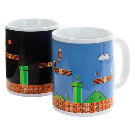 Nintendo Super Mario Bros heat change mug