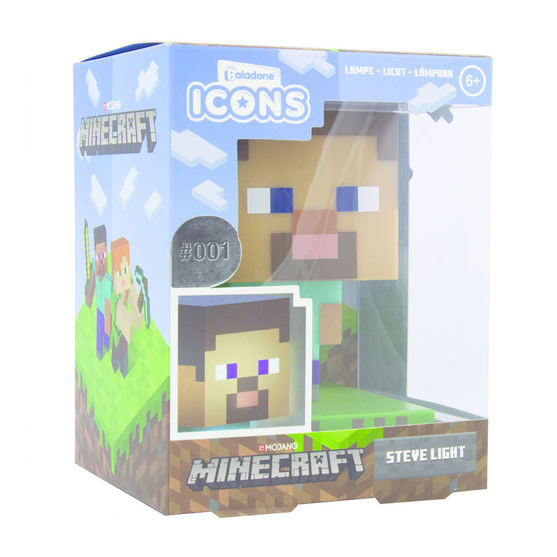 Minecraft Steve Icons lamp