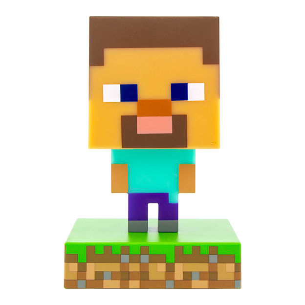 Minecraft Steve Icons lamp