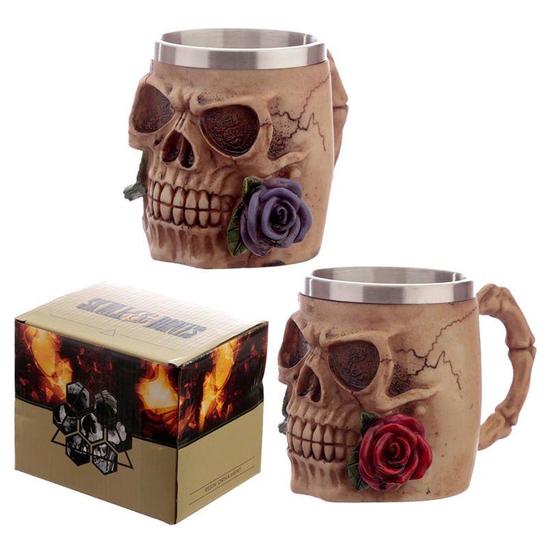 Skulls and Roses assorted tankard