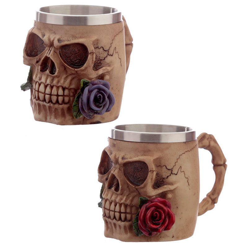 Skulls and Roses assorted tankard