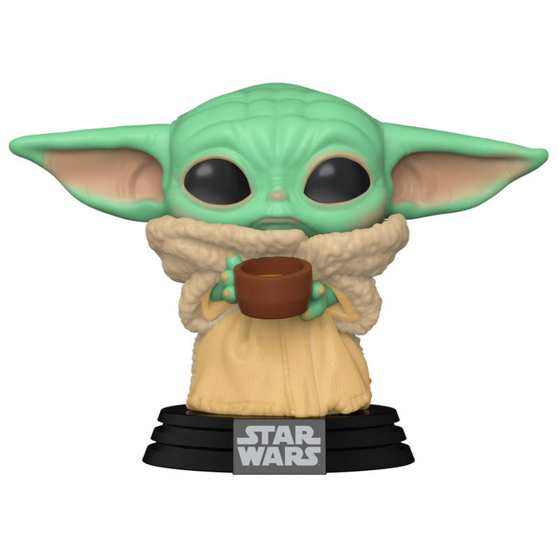 POP figure Star Wars Mandalorian The Child with Cup