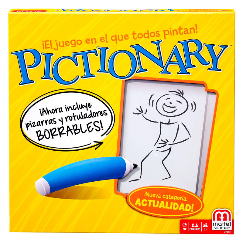 Spanish Pictionary board game