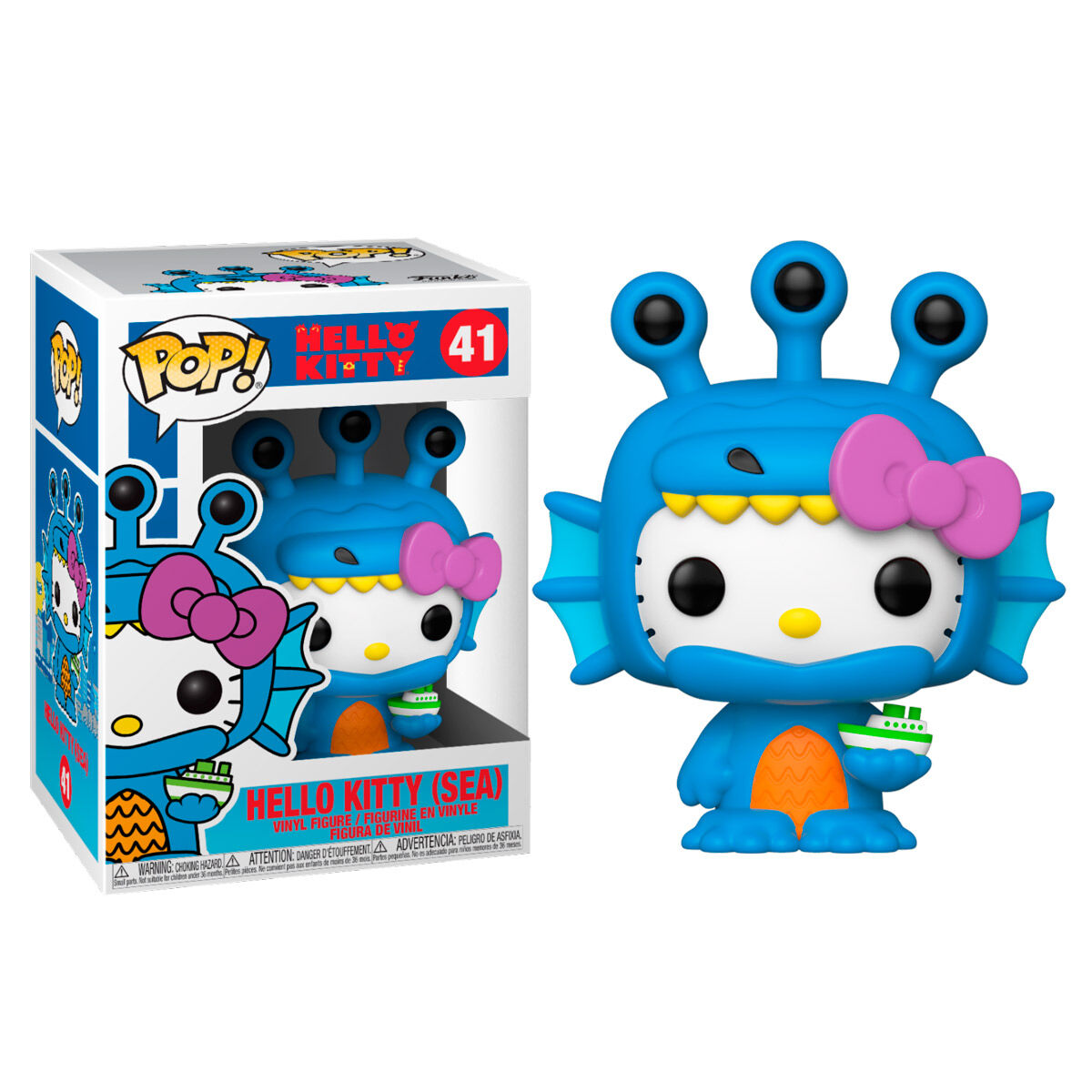 Funko POP Hello Kitty Kaiju - Sea Kaiju Figur