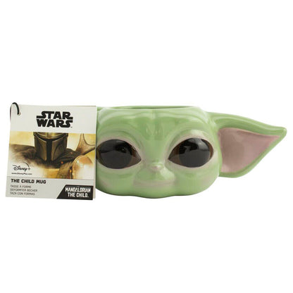 Star Wars The Mandalorian Yoda The Child 3D Mug