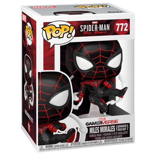 POP Figur Marvel Spiderman Miles Morales Advanced Tech Suit