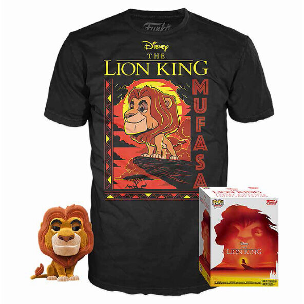 Set POP figure & Tee Disney The Lion King Mufasa