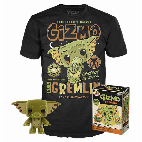 Set POP figure & Tee Gremlins Gizmo Exclusive