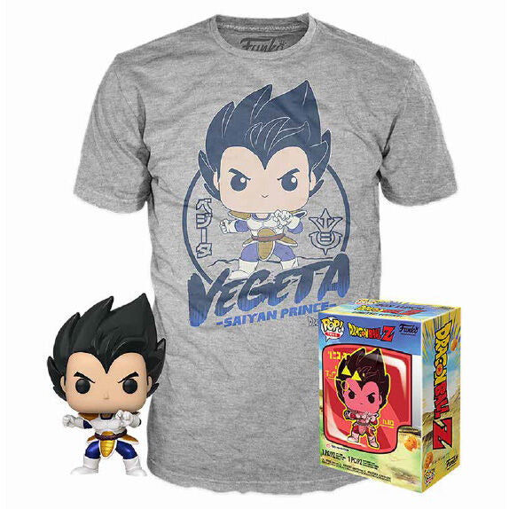 Set figure POP & Tee Dragon Ball Z Vegeta