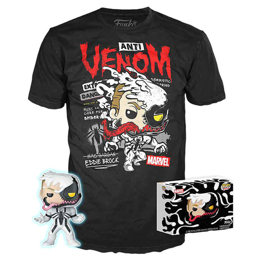 Set POP figure & Tee Marvel Anti-Venom