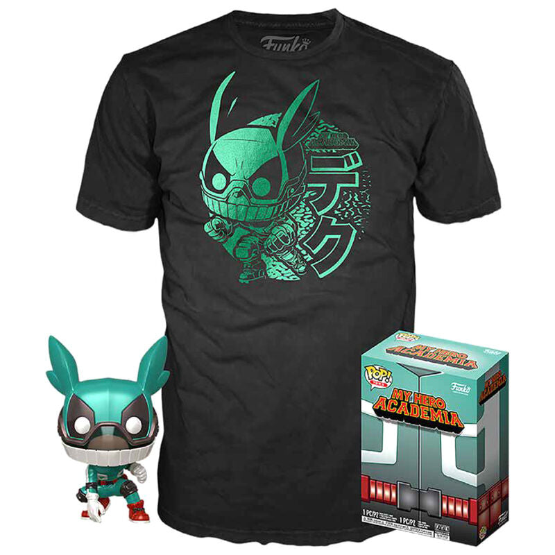 Set POP figure & Tee My Hero Academia Deku with Helmet