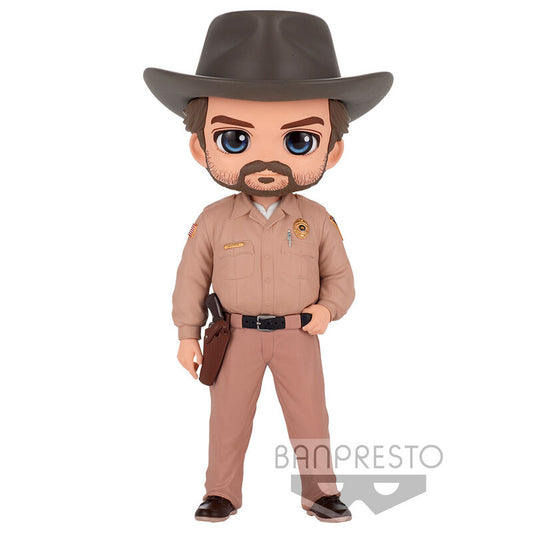 Stranger Things Hooper Q posket figure 15cm