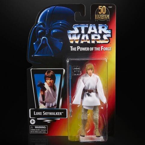 Star Wars The Power of the Force Luke Skywalker figure 15cm