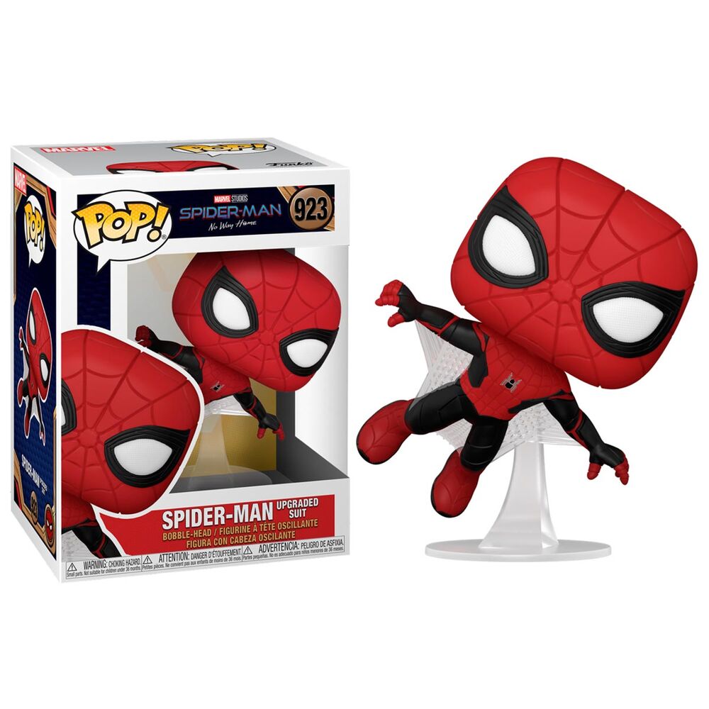 Funko POP Marvel Spiderman No Way Home Figur med Uppgraderad Dräkt