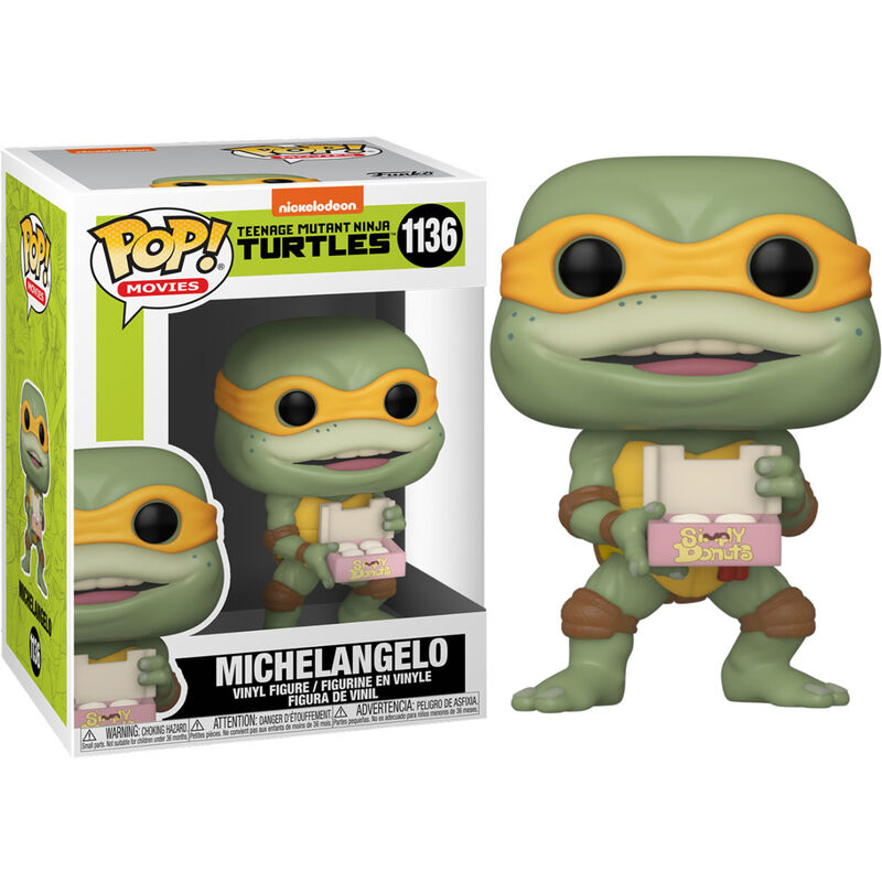 Teenage Mutant Ninja Turtles. Funko POP vinyl figure 9cm in window gift box.