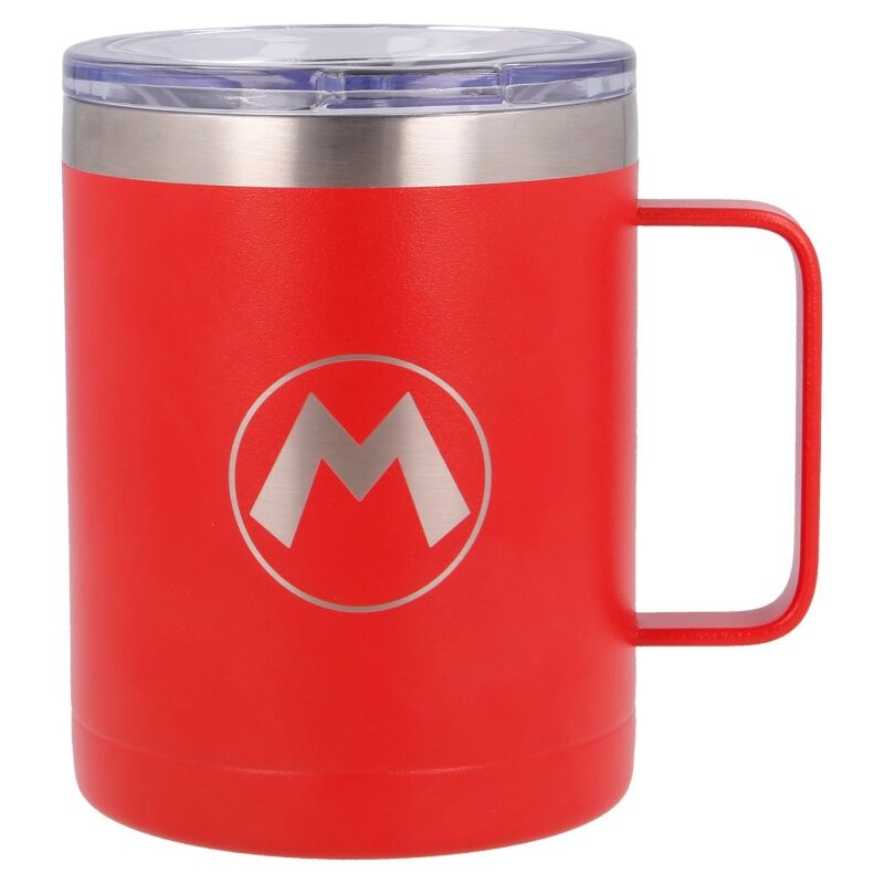 Capacity: 380ml. BPA free. Double wall made of stainless steel.