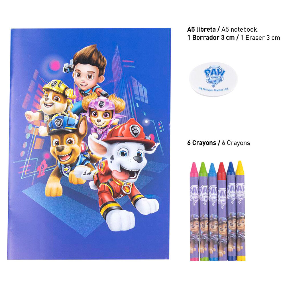 Paw Patrol stationery set