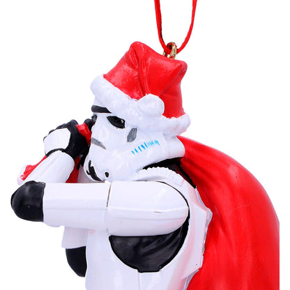 Stromtrooper Santa Sack Christmas hanging ornament