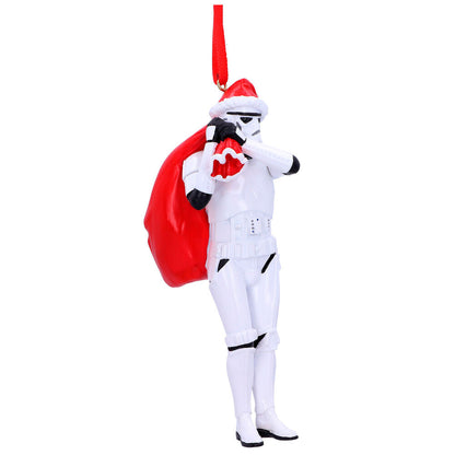 Stromtrooper Santa Sack Christmas hanging ornament