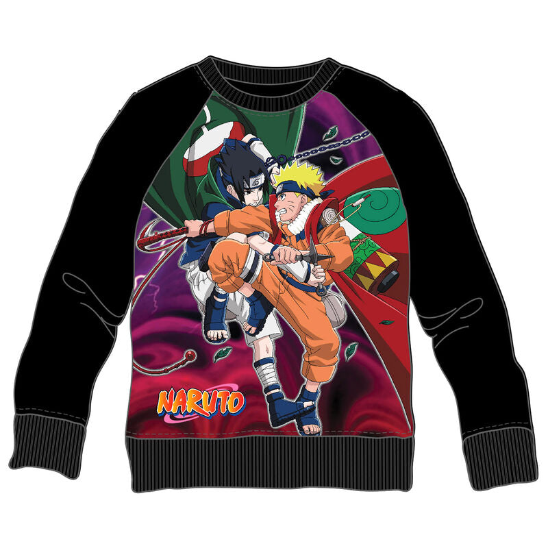 Naruto Sasuke and Naruto Fight child sweatshirt