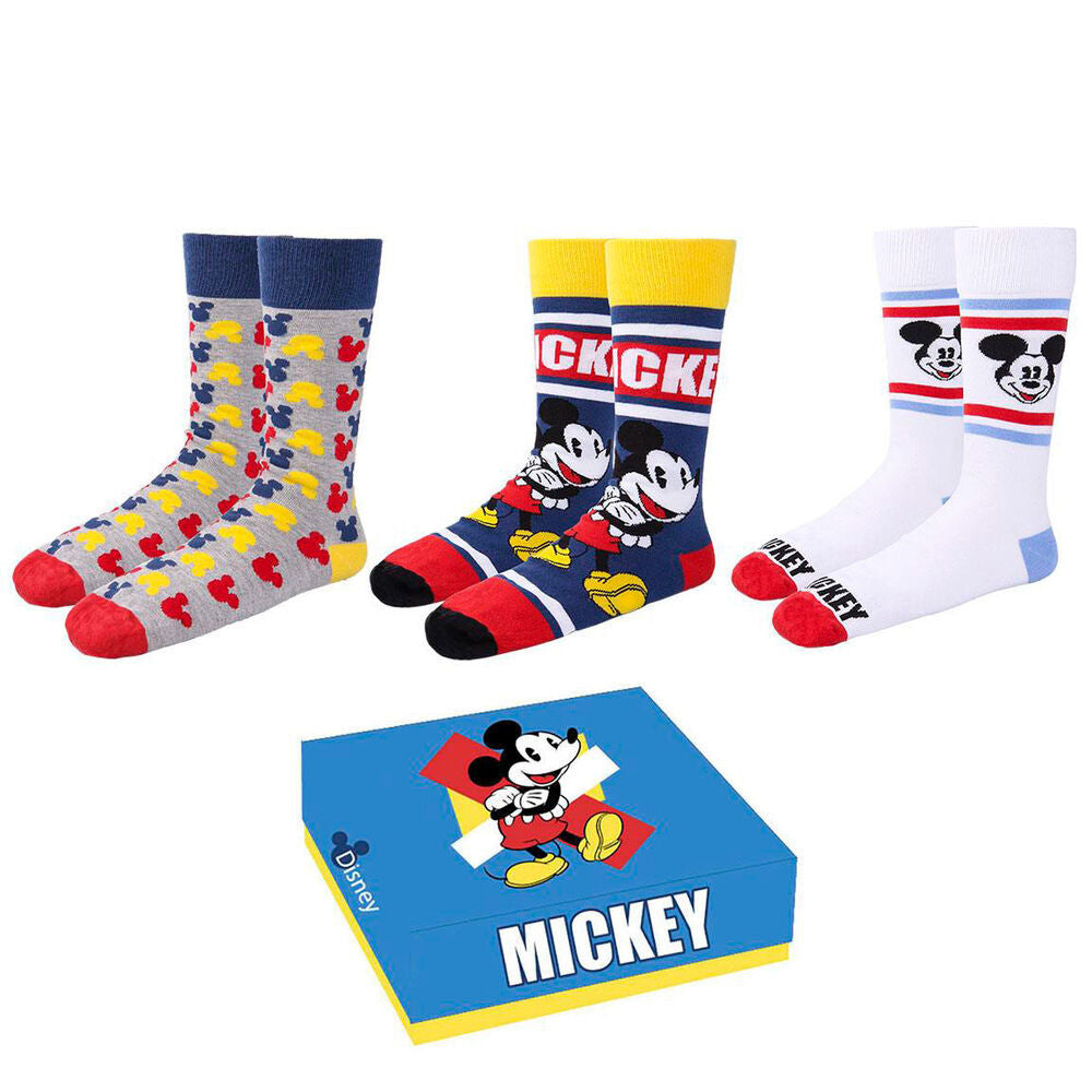 Disney Mickey pack 3 socks