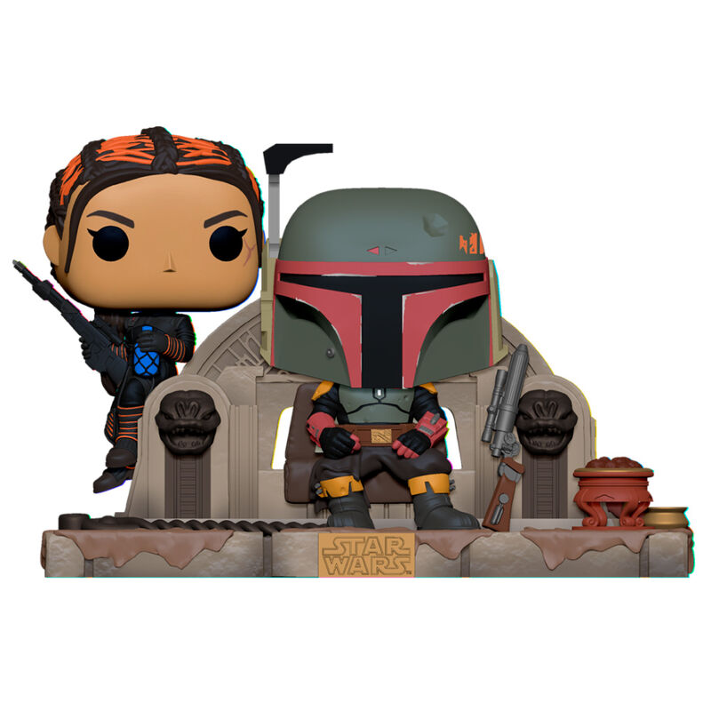 POP Figur Star Wars Mandalorian Boba Fett och Fennec Shand