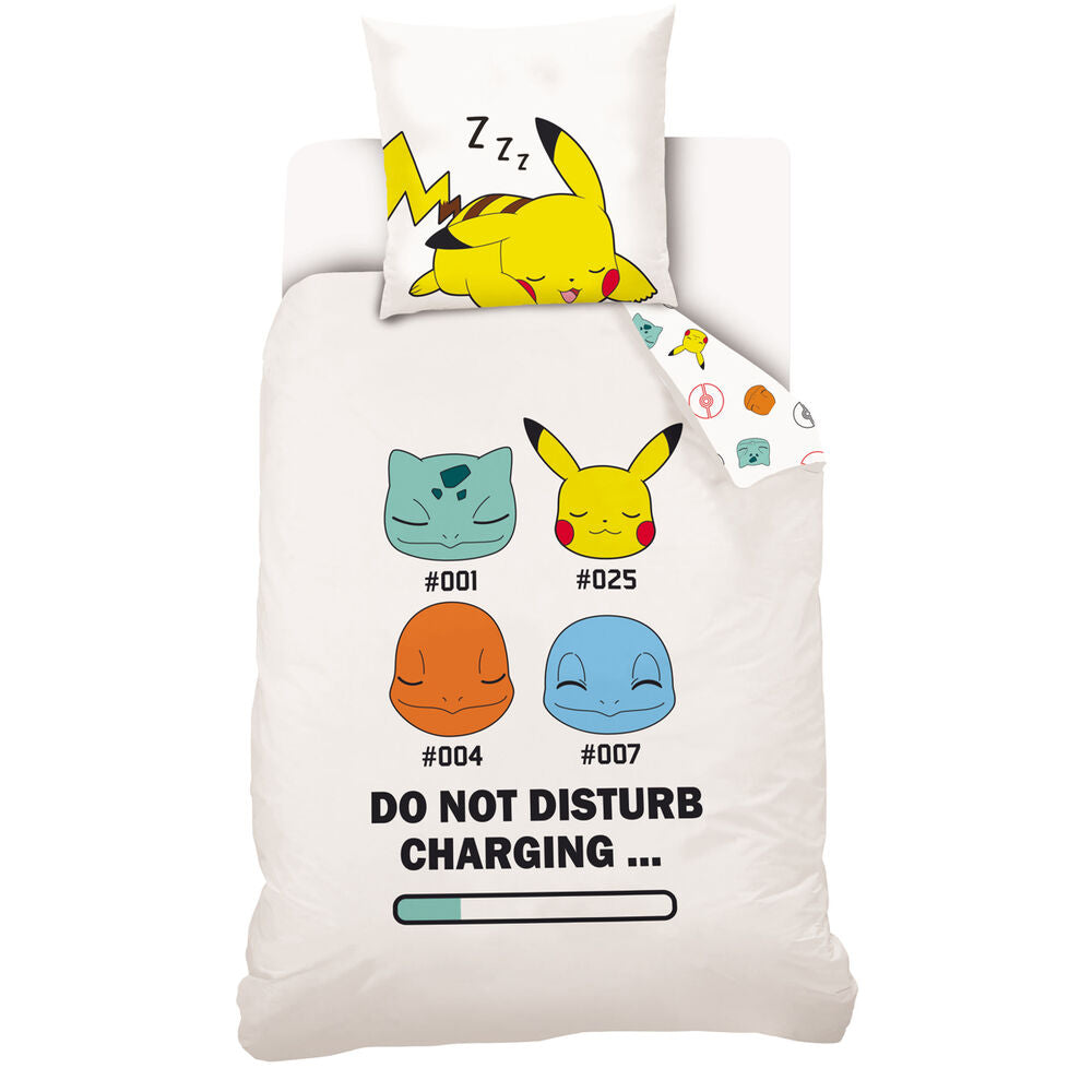 Pokemon premium cotton duvet cover bed 90cm