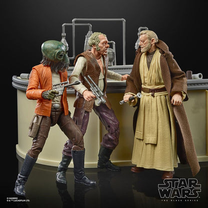 Star Wars Black Series The Power Of The Force Cantina Showdown pack figure 15cm