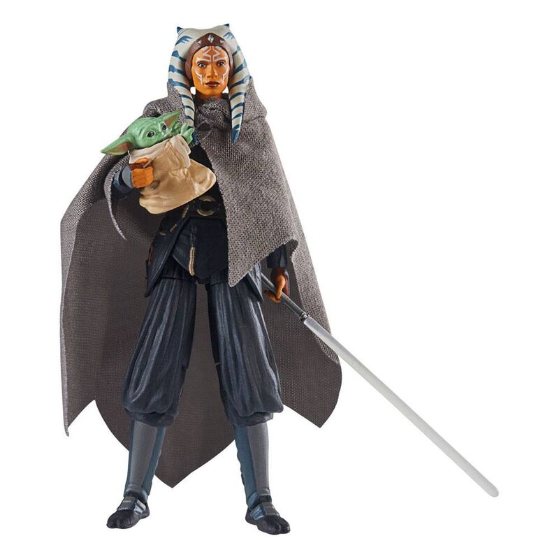 Star Wars Vintage Collection Ahsoka Tano och Grogu Figur 10cm