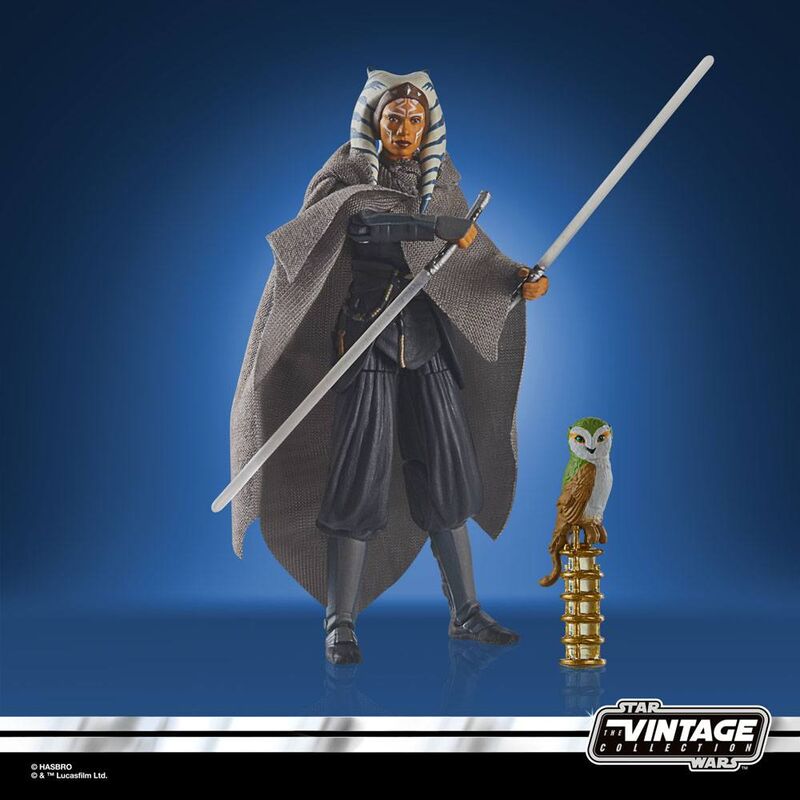 Star Wars Vintage Collection Ahsoka Tano and Grogu figure 10cm