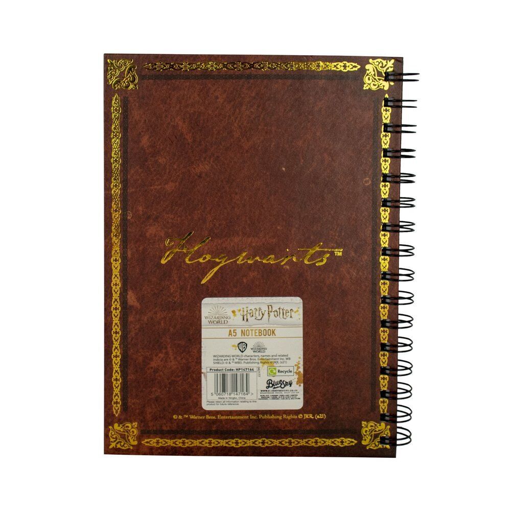 Harry Potter Hogwarts A5 notebook