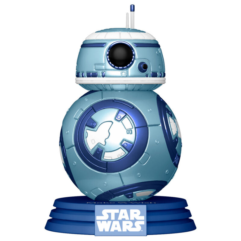 POP figure Star Wars Make a Wish BB-8 Metallic