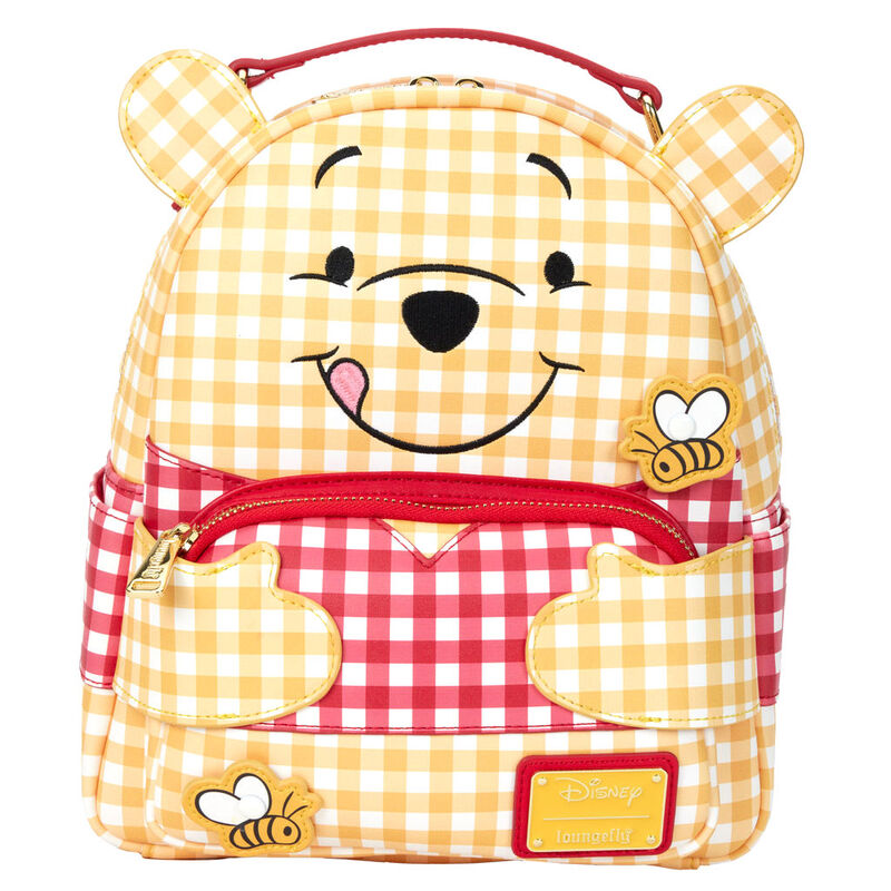Loungefly Disney Winnie the Pooh Gingham Ryggsäck 25cm