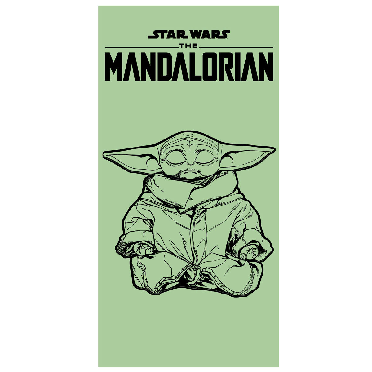 Mandalorian Strandhandduk i 100% Bomull