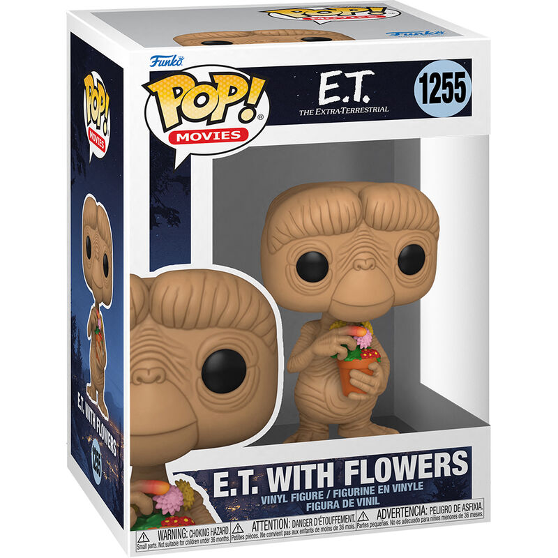 POP figure E.T. The Extra-Terrestrial 40th E.T Flowers