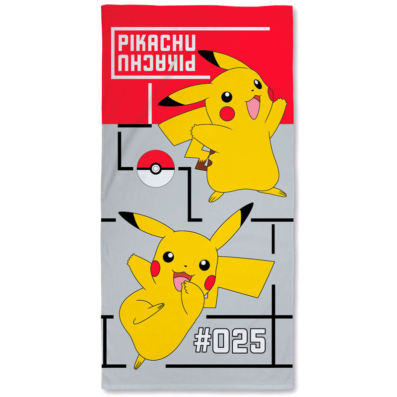 Pokemon Pikachu cotton beach towel