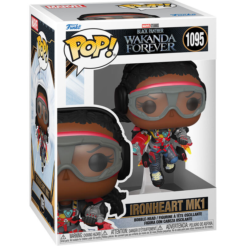 POP figure Black Panther Wakanda Forever Ironheart MK 1