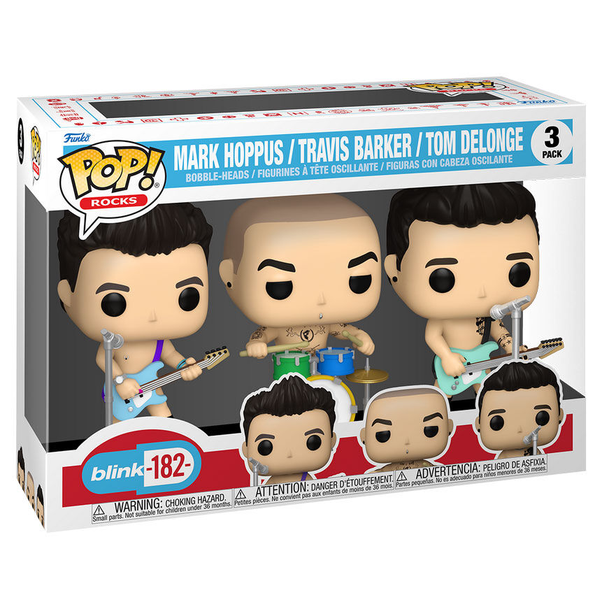 POP pack 3 figurer - Blink 182