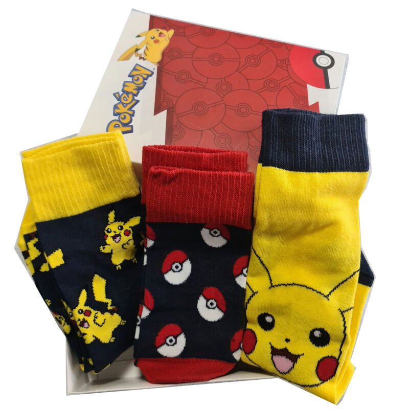 Pokémon Assorted Sockpaket för Vuxna