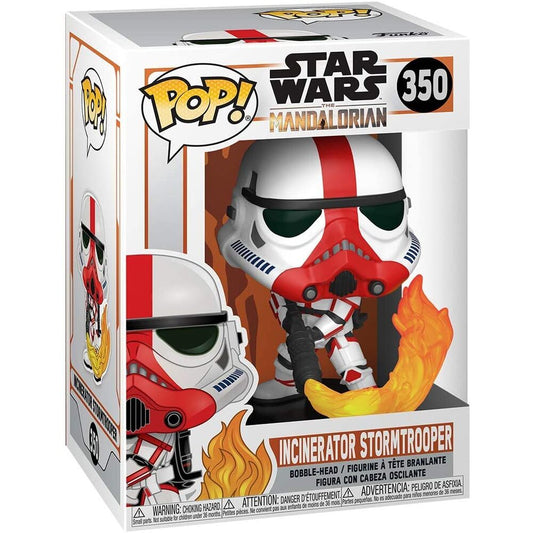 Funko POP Star Wars Mandalorian Incinerator Stormtrooper Figur