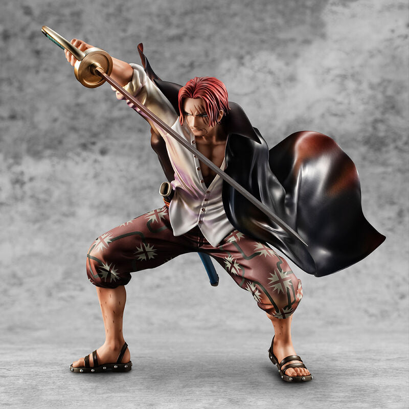 One Piece Playback Memories Shanks Röd-Hårig Figur 21,5cm