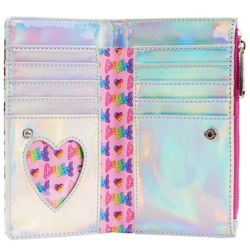 Loungefly Lisa Frank Iridescent wallet