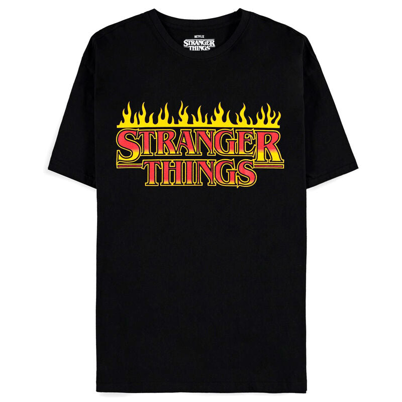 Stranger Things Fire Logo t-shirt Storlek L