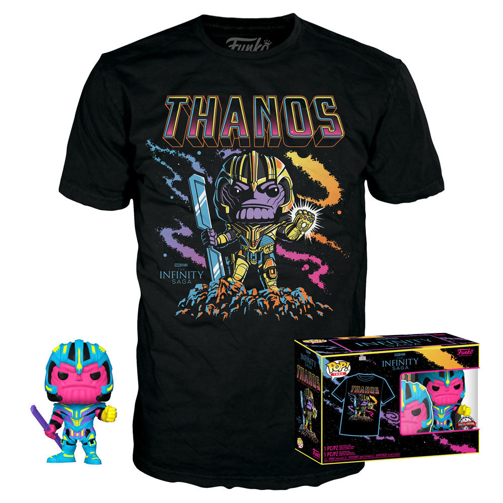 Set figure POP & Tee Marvel Infinity Saga Thanos Exclusive