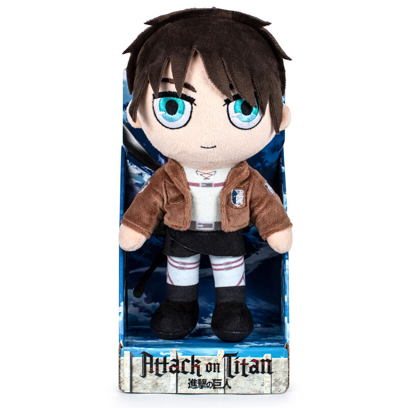 Attack on Titan Eren plush toy 27cm