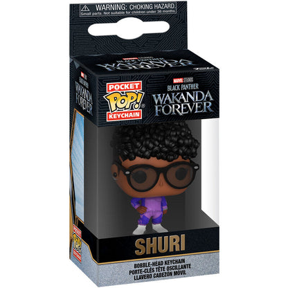 Pocket POP Keychain Marvel Black Panther Wakanda Forever Shuri