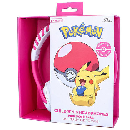 Pokemon Rosa Pokeball Barnheadset