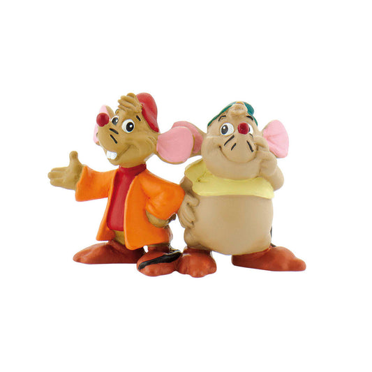 Disney Cinderella Gus &#38; Jaq figure 6cm